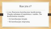 Pearsono ir Spearmano koreliacija 7 puslapis