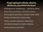 Mineralizuotos dantų apnašos 18 puslapis