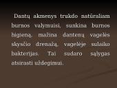 Mineralizuotos dantų apnašos 8 puslapis