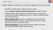 Anglų kalbos VBE: ką svarbiausia žinoti kiekvienam mokytojui ir kaip tinkamai pasirengti? 5 puslapis