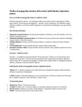 Širdies - kraujagyslių sistemos (ištvermės) individualus stiprinimo planas