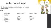 Pasaulio kalbos (skaidrės) 7 puslapis
