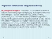 Bihevioristinis socialinio darbo modelis 16 puslapis