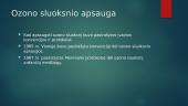 Ozono sluoksnis. Skaidrės 7 puslapis