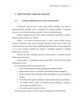 Verslo planas: kaimo turizmas UAB "Čigora" 6 puslapis