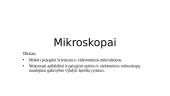 Mikroskopai (skaidrės)