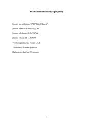 Verslo planas: kartono gaminiai UAB "Wood hause" 3 puslapis