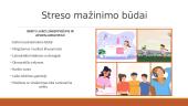 Tiesioginiai ir netiesioginiai streso šaltiniai. Streso mažinimo būdai 6 puslapis