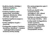 Limfinė sistema, kraujo gamybos ir imuninės apsaugos organai  11 puslapis