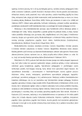 Mokytojų ir tėvų bendradarbiavimas taikant skatinimo būdus vaikams su elgesio sunkumais ikimokykliniame amžiuje 20 puslapis