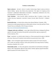 Mokytojų ir tėvų bendradarbiavimas taikant skatinimo būdus vaikams su elgesio sunkumais ikimokykliniame amžiuje 4 puslapis