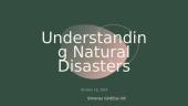 Understanding Natural Disasters