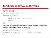 Struktūros c++ 15 puslapis