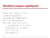 Struktūros c++ 17 puslapis