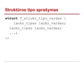 Struktūros c++ 4 puslapis