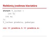 Struktūros c++ 7 puslapis