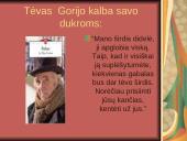 Rašytojo pristatymas. Balzakas 20 puslapis