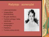 Rašytojo pristatymas. Balzakas 4 puslapis