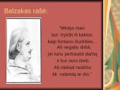 Rašytojo pristatymas. Balzakas 5 puslapis