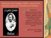 Rašytojo pristatymas. Balzakas 10 puslapis