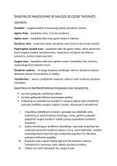 Šaudyklos naudojimo ir saugos elgesio taisyklės