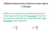 Kintamoji elektros srovė. Pristatymas 11 puslapis
