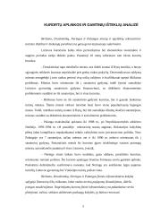 Vertingiausi Palangos, Birštono, Druskininkų, Neringos kurortų rekreaciniai ištekliai 5 puslapis