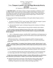 Žmogaus ir gamtos ryšys skirtingų laikotarpių lietuvių poezijoje. Planas