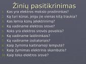 Elektros pradmenys 20 puslapis