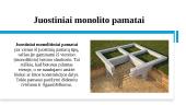 Juostiniai pamatai. Skaidrės 7 puslapis
