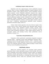 Sausumos transporto būklė Lietuvoje 11 puslapis