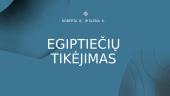 Egiptiečių tikėjimas
