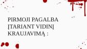 Kraujavimo stabdymas 11 puslapis