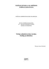 Viešojo administravimo teorijos. Studijų pradininkai