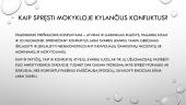 Skaidrės. Konfliktai ir jų valdymo būdai 7 puslapis