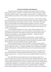 Vilniaus miesto statomi ir planuojami statyti kelių objektai. Jų perspektyvos 5 puslapis