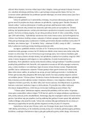 Vilniaus miesto statomi ir planuojami statyti kelių objektai. Jų perspektyvos 6 puslapis