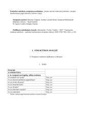 Straipsnio „Kaimo turizmo skatinimo priemonė, vienijant bendruomenes pagal žaliosios Lietuvos viziją“ analizė 2 puslapis