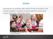 Muzikinė vaikų veikla: dainavimas