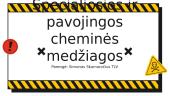 Pavojingos cheminės medžiagos (skaidrės)