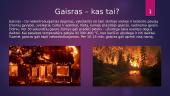 Gaisrų priežastys, gesinimas ir priešgaisrinės sistemos 2 puslapis