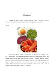 Tirpstantys riebaluose ir vandenyje vitaminai 7 puslapis