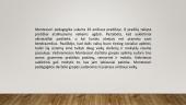 M. Montesori filosofinės ir pedagoginės pažiūros  6 puslapis