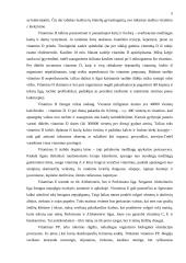 Vitaminai, jų reikšmė mityboje 5 puslapis