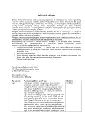 Antropometrinių matavimų fiksavimas ir analizavimas