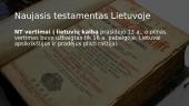 Senasis ir Naujasis testamentai (skaidrės) 8 puslapis