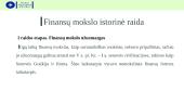 Finansų mokslo istorinė raida (pristatymas) 3 puslapis