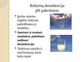 Baltymų sudėtis, gavimas, skirstymas, struktūros ir funkcijos 17 puslapis