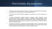 Norminiai teisės aktai (pristatymas) 13 puslapis