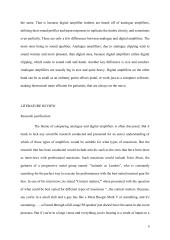 Analogue and Digital Guitar amplifiers Jonas Pakutka 3 puslapis